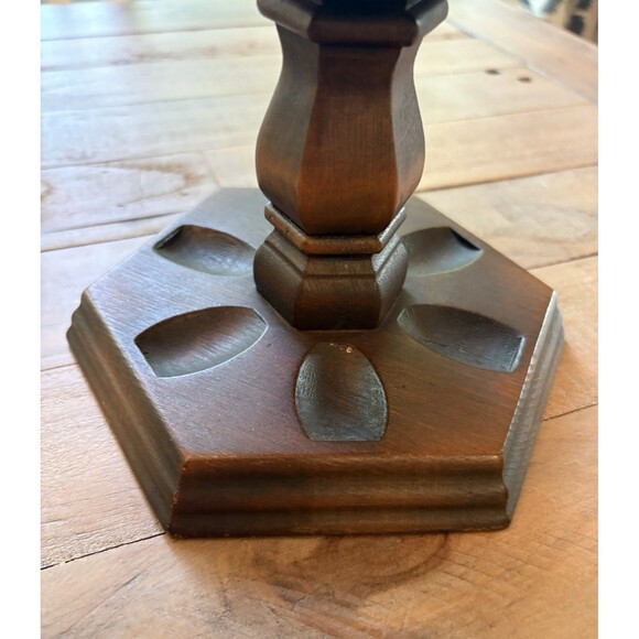 Vintage Wooden Pipe Rack Holder for 6 Used - Picture 4 of 16